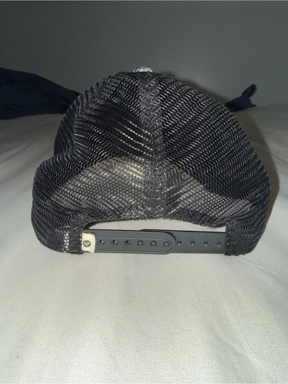 Roxy Black and White Floral Trucker Hat